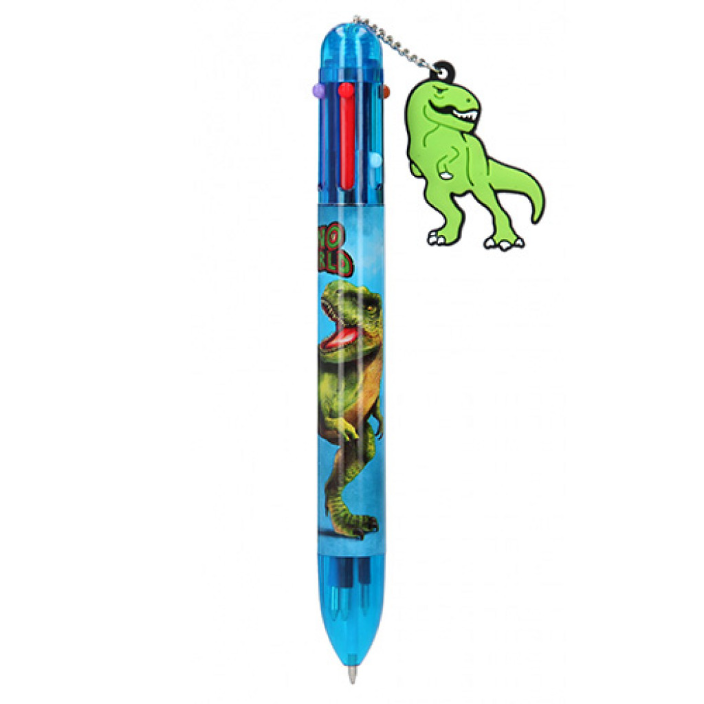Dino World ASST | Šesťfarebné pero - modrá, T-Rex